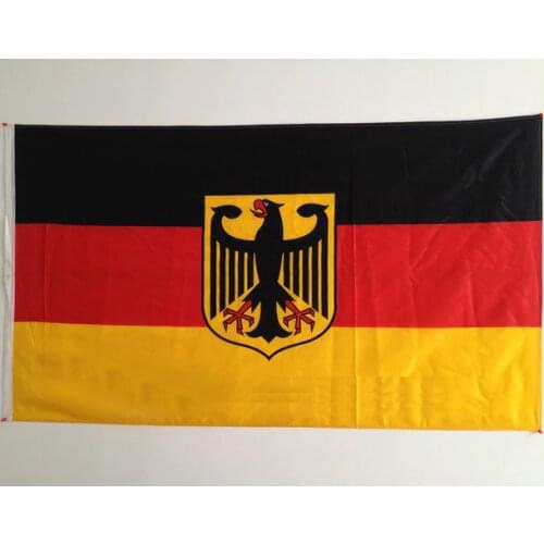 Number4# 3*5ft Germany Flag wholesale 90*150cm polyester flag Old Style German flag with eagle Banner