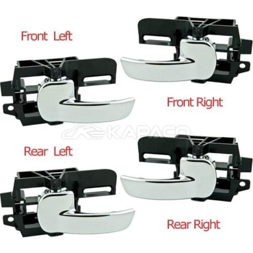 1PC/1SET FL FR RL RR 80671-JD00E 80670-JD00E Car Interior Door Handle Inside Inner Door Knob For Nissan QASHQAI J10 MKI 07-13