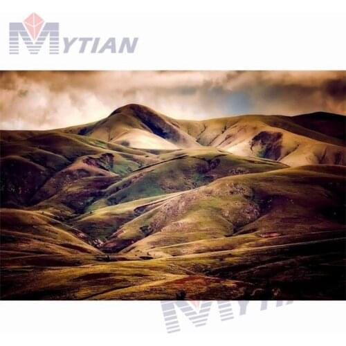 5D DIY Full Drill Square Round Diamond Painting Cross Stitch Iceland Mountains Rhinestone Diamond Embroidery Mosaic Home Decor