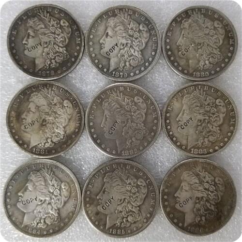 Antique silver USA (1878-1904) S Morgan Dollar COIN COPY commemorative coins-replica coins