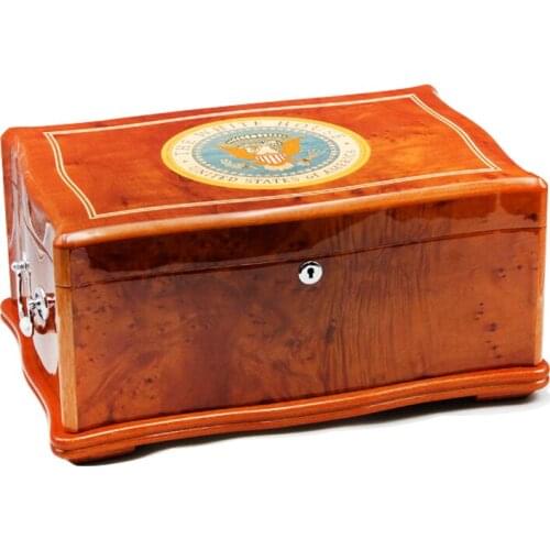 Free Shipping Professional High Grade Cedar Wood Humidifying & Moisturizing Cigar Box Large-Capacity Cuban Cigar Humidor CH-024