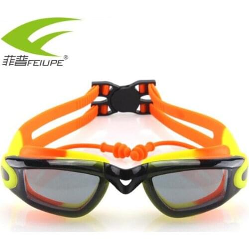 Children Swimming Goggles Kids Clear UV Waterproof Anti fog Swimwear Eyewear Diving Water Gafas Adjustable Glasses