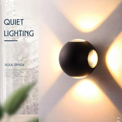 Round Led Simple Design Lamp Holder Wall Fancy Light For Home Hotel indoor lighting decoracion salon lights decoration