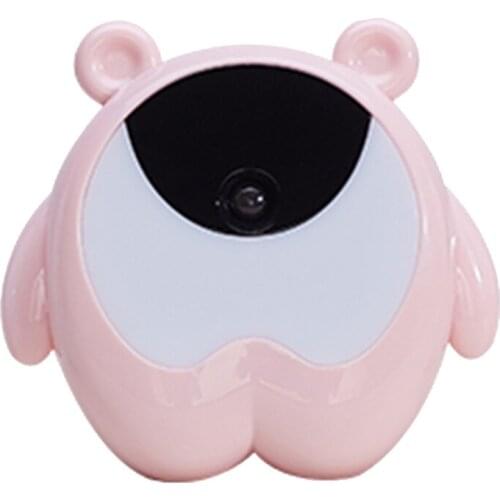 Cute Bear Alarm Clock Night Light Up Motion Sensor Music Lamp for Kids Gifts Baby Children Bedroom Decor