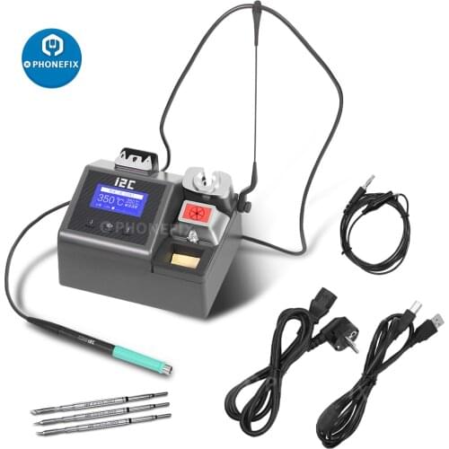 I2C Nano Soldering Station With C245 Handle Soldering Iron Tips 1S Rapid Heating Welding Station for Phone PCB Soldering Repair