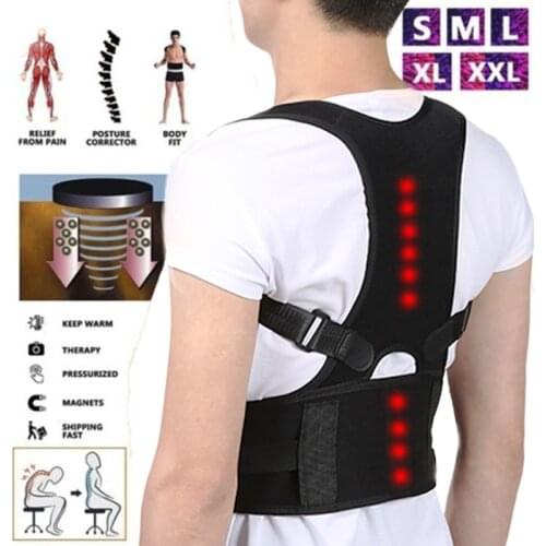 Orthopedic Brace Scoliosis Back Support Belt for Man Woman New Posture Corrector Shoulder Bandage Corset Back