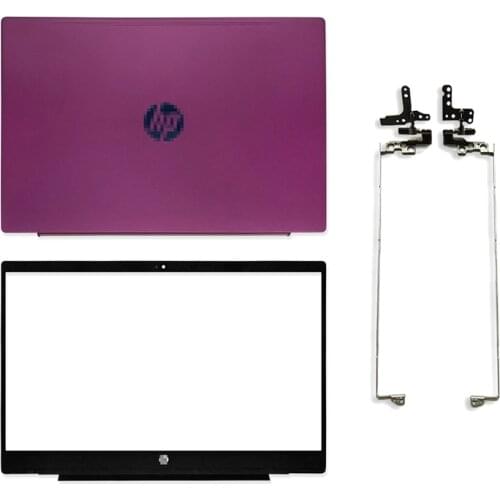 NEW Laptop LCD Back Cover/LCD Hinges/Front Bezel For HP Pavilion 15-CW 15-CS TPN-Q208 Series Top A Case Shell Rose Red