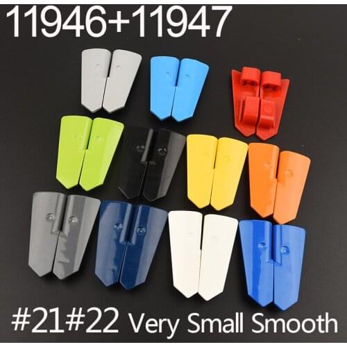 2 Pairs High-Tech Panel Fairing 11946 #21 Side A,11947 #22 Side B Very Small Smooth, Bricks Parts MOC Building Blocks DIY Toys