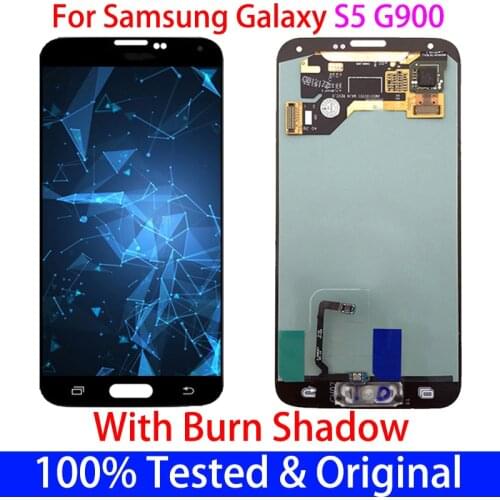 5.5'' SUPER AMOLED display with frame for SAMSUNG Galaxy s7 edge G935 G935F Touch Screen Digitizer Display+Burn-shadow