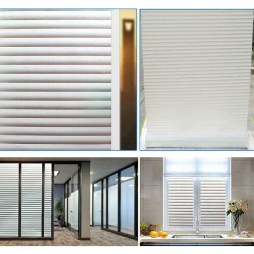 45*100cm Self-adhesive Anti-voyeur Window Paper Pvc Film Home Sticker Decorative Waterproof Frosted Window Glass Film Priva H5F5