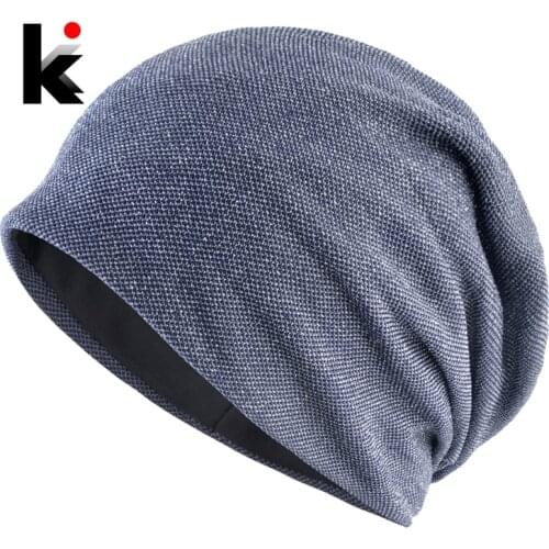 Spring Autumn Beanies Hat Men And Women Fashion Solid Color Bonnet Hat Outdoor Casual Thin Skullies Beanie Soft Hip Hop Gorras