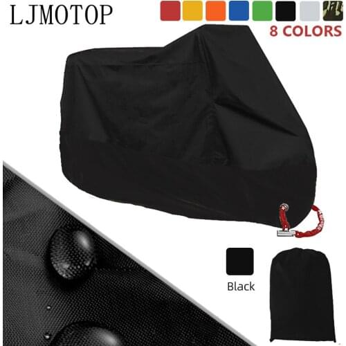 Motorcycle Cover Universal Outdoor Uv Protector Dustproof Rain Cover for Yamaha XTZ700 TENERE FZ1 FAZER WR250F XJR1300 FJR1300