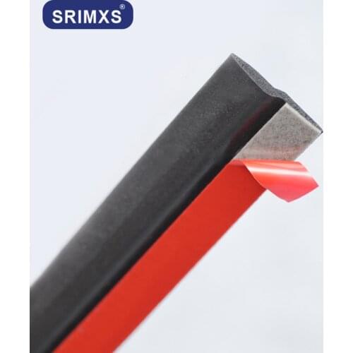 Z Shaped Seal Car Door Seal Noise Sound Insulation Rubber Weather Strips Edge Dust Waterproof Seals Auto Sound Insulation