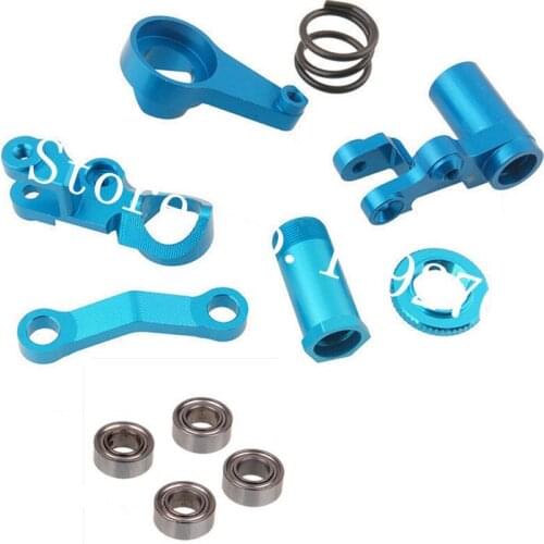 1/10 TRX Slash 4x4 Parts #6845X Anodized RC SLA008 Steering Bellceanks/ Servo Saver/ Saver Spring Retainer Bearing 5x8x2.5mm