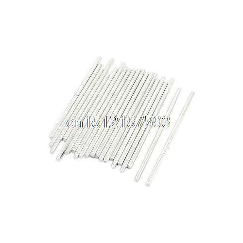1.5mm Dia 40mm Length Stainless Steel Round Rod Shaft 30 Pcs for RC Toy Car