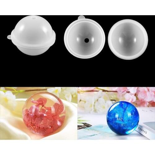 9cm 10cm Planet Ball Resin Epoxy Molds Crystal Casting Silicone UV Resin Molds for DIY Jewelry Making Findings Accessories