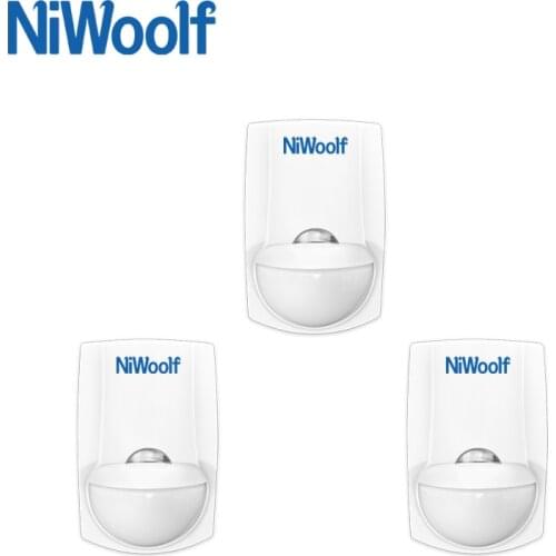 Wireless Passiive Infrared Motion Detector, Sensor Alarm, 1 pieces RC-123A battery can work 3 years for this detector
