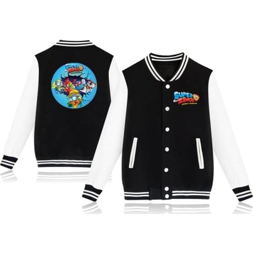 Child Teens Super Zings Jacket Coat Cartoon Baseball Clothing Baby Boys Girls Superzings Sweatshirt Casual Kids Sportswear Gift