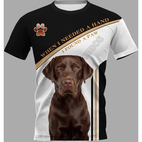 Labrador 3D Printed t shirts women for men Summer Casual Tees Short Sleeve T-shirts Funny Short Sleeve Drop Shipping