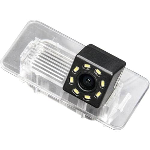 Super Night Vision 8 LED Car Rear View Camera Reverse Backup CCD for Toyota Yaris / Vios 2018 2019