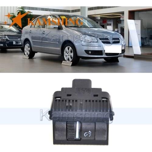 Kamshing For VW Polo 2002-2010 Auto Dashboard Light Adjustment Switch Headlight Brightness Adjustment Switch Control Button