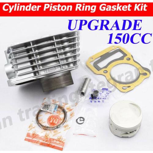 Motorcycle Cylinder Piston Ring Gasket Kit for Honda XR 125 L NXR125 XR125L BROS 62mm Big Bore Modification