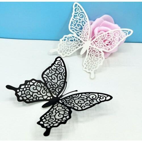 Butterfly Metal Dies Embossing And Cutting Templates Stencil Crafts Molds Card Making Supplies Slimline Card Dies Diy