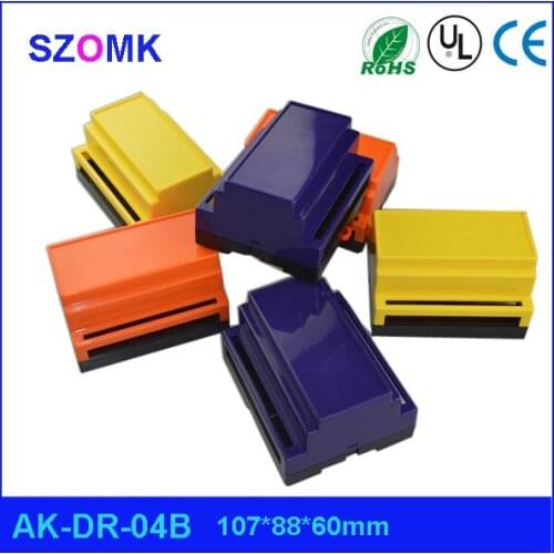 Customizable electronics enlcosure for pcb distribution box (10 pcs) 107*88*60mm szomk control box project box electronic case