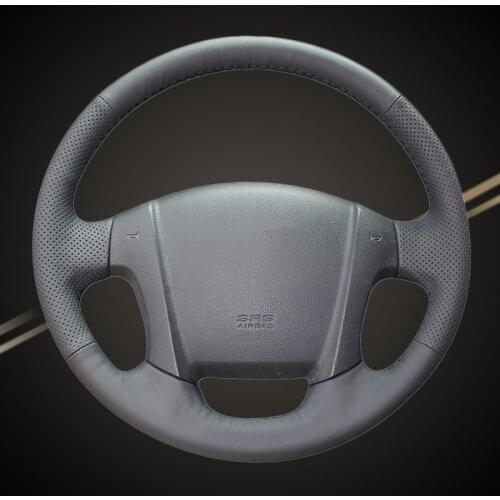 Car Braid On The Steering Wheel Cover for Kia Sportage 2 2005-2010 2009 Sportage DIY Auto Covers Car-styling Interior Accessory