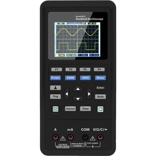 2C42 2C72 2D42 2D72 Oscilloscope Digital Multimeter Tester Osciloscope Waveform Generator 3in1 Portable USB 2Channel 40mhz 70mhz