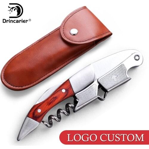 Professional Waiters Corkscrew This Wine Opener is Used to Open Beer and Wine Bottles by Waiters, Sommelier LOGO CUSTOME