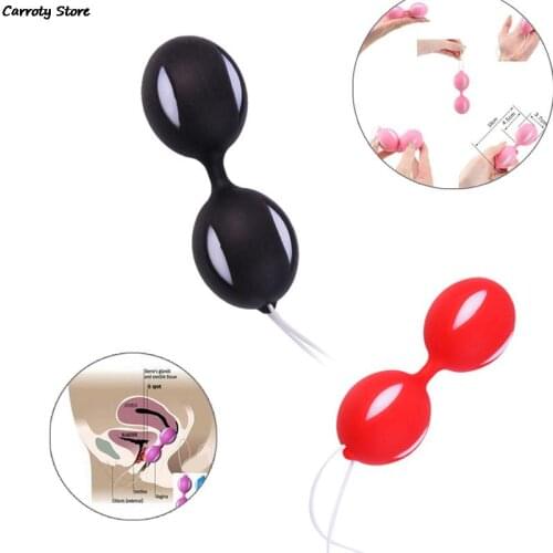 Safe Silicone Smart Ball Kegel Ball Ben Wa Ball Vagina Tighten Exercise Machine Vaginal Geisha Ball Sex Toys For Women