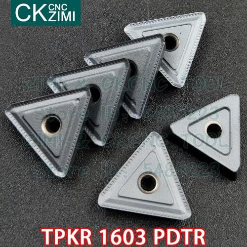 TPKR 1603 PDTR LT30 TPKR1603PDTR carbide inserts milling inserts Tools turning tools CNC Metal lathe tools for stainless steel