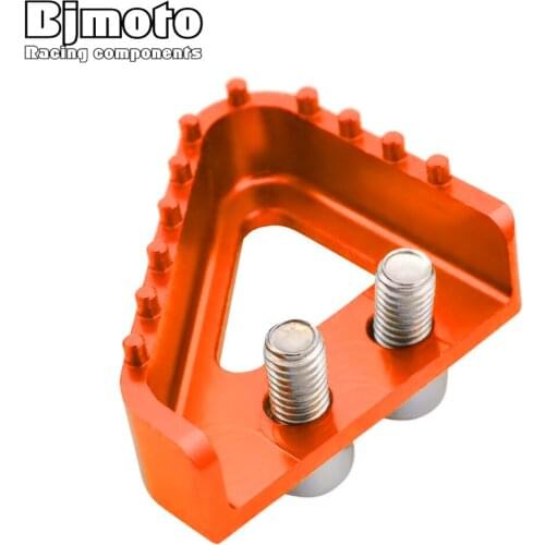 Bjmoto Universal Motorcycle Moto CNC foot pegs Rear Brake Pedal Step For Superduke Motor SMC ENDURO 690 2008 2009
