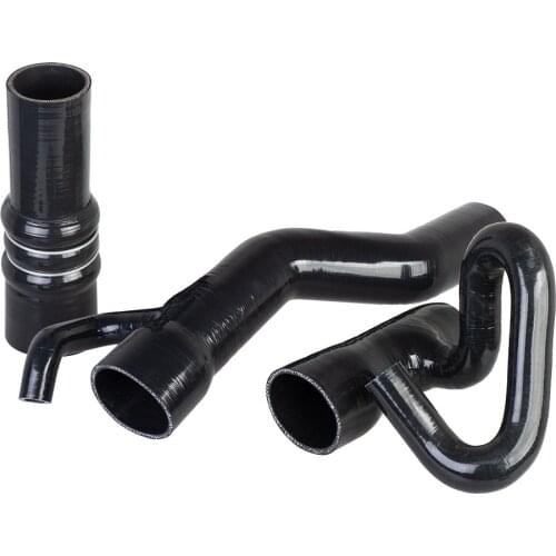 Black Slicone Hose Turbo Intercooler Pressure Sose For Audi S4 S6 C4 2.2L AAN 1991-1994 1995-1997