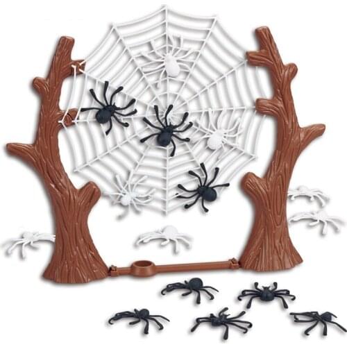 Funny Board Game Toys For Children Springing Spiders Game battle web Intellectual Problem Solving toy