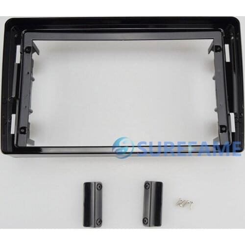 9 inch Car Fascia Radio Panel for 2019 MITSUBISHI Triton L200 Dash Kit Install Facia Console Bezel 9inch Adapter Trim Cover