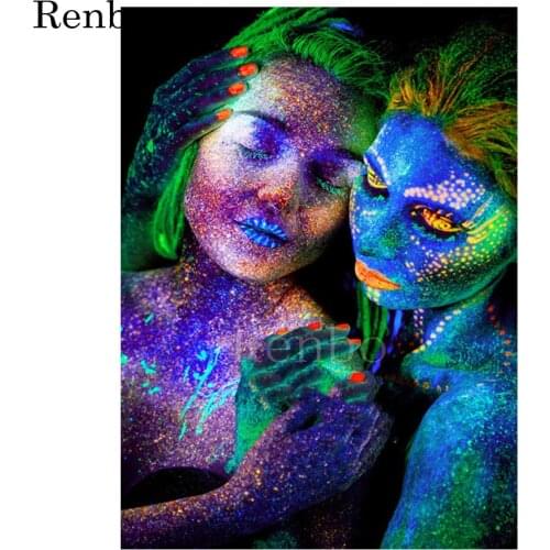 Color Lesbian Gay 5d diy diamond painting full square drill 3d diamond mosaic diamond embroidery round stones stitch cross decor