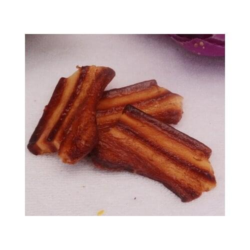 Free shipping 6pcs/lot Simulation food simulation streaky pork furnishing articles party supplies