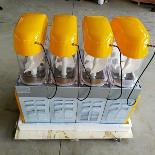 Free Shipping Four Cylinder Ice And Snow Mud Machine The Most Popular Cold Drink Machine Snow Mud Machine