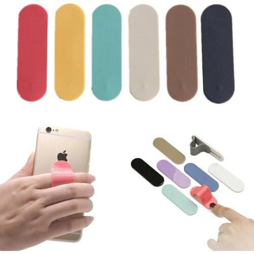 Wristband Finger Grip Mobile Phone Holder Anti-Skid Cellphone Desktop Stand Bracket For iPhone Samsung Xiaomi Huawei Smartphones