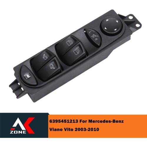 6395451213 Power Master Electric Window Switch For Mercedes-Benz Viano Vito 2004 2005 2006 2007 2008 2009 2010 2011 2012 2013