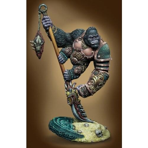 WARLORD KONG, 40MM, Resin Model figure GK, Unassembled and unpainted kit