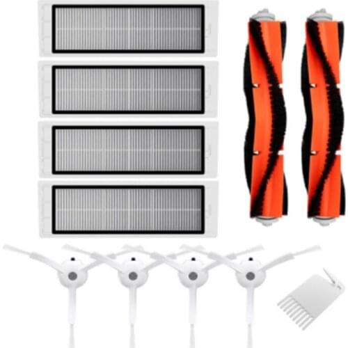 Filter Brush for XIAOMI MIJIA MI Robot Vacuum Cleaner 1/1S ROBOROCK S50 S55 S4 E4 E35 E25 E2 Parts Accessories Kits
