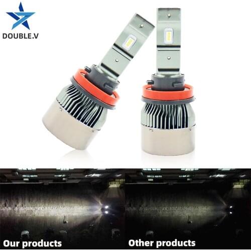 H7 Led H4 H11 Led Headlights Car Led Lamp Led 12V 24V 55w Bulb Mini Lampada H1 H3 H10 9005 HB3 9006 HB4 Bombilla H8 Fog Lights