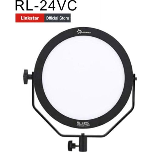 HKLinkstar 24W Bi-color Ultrathin Soft Daylight LED studio Video Film Shooting Continuous Portable Pocket Light Dimmable RL24VC