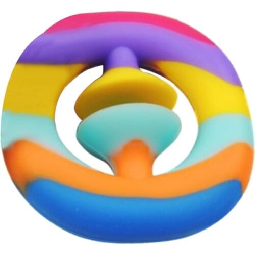 Silica Gel Stress Relieving Leisure Toys For Children And Adults With Colorful Colors Are Suitable For Both Old And Young