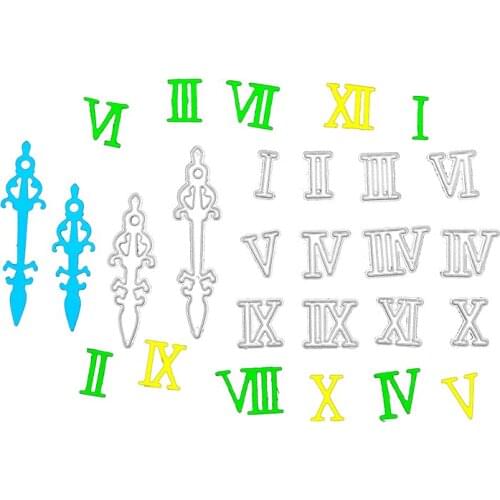 Julyarts English Numbers Cutting Dies New Scrapbooking Material for Card Making Metal Cutting Dies Scrapbooking Craft Dies