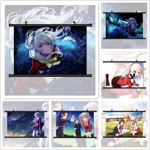 WTQ Canvas Painting Charlotte Tomori Nao Anime Manga Anime Posters Wall Decor Wall Art Picture Room Decor Home Decor
