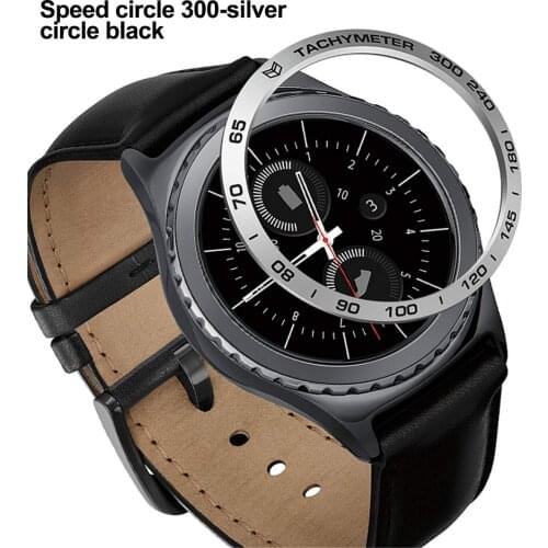 Stainless Steel Bezel For Gear S2 Classic Zinc Alloy Anti-scratch Protection Ring 40mm Protective Case Cover